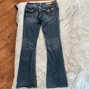 Miss Me Dark Blue Boot Cut Jeans